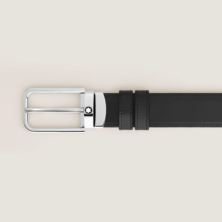Montblanc reversible belt 30 mm Sartorial leather rectangular buckle 223409