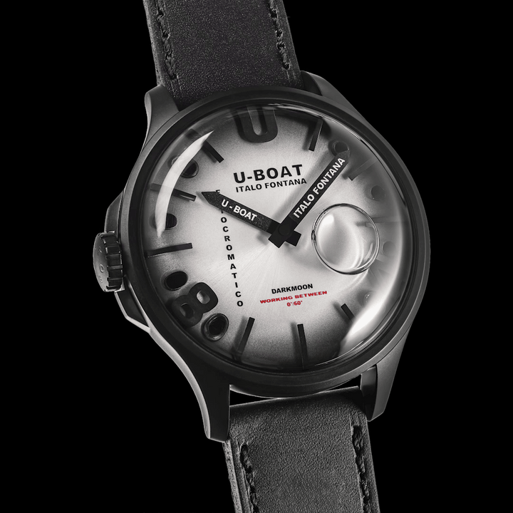 U-BOAT watch Darkmoon Kama PVD Gray 46.50mm gray quartz steel PVD gray 3339