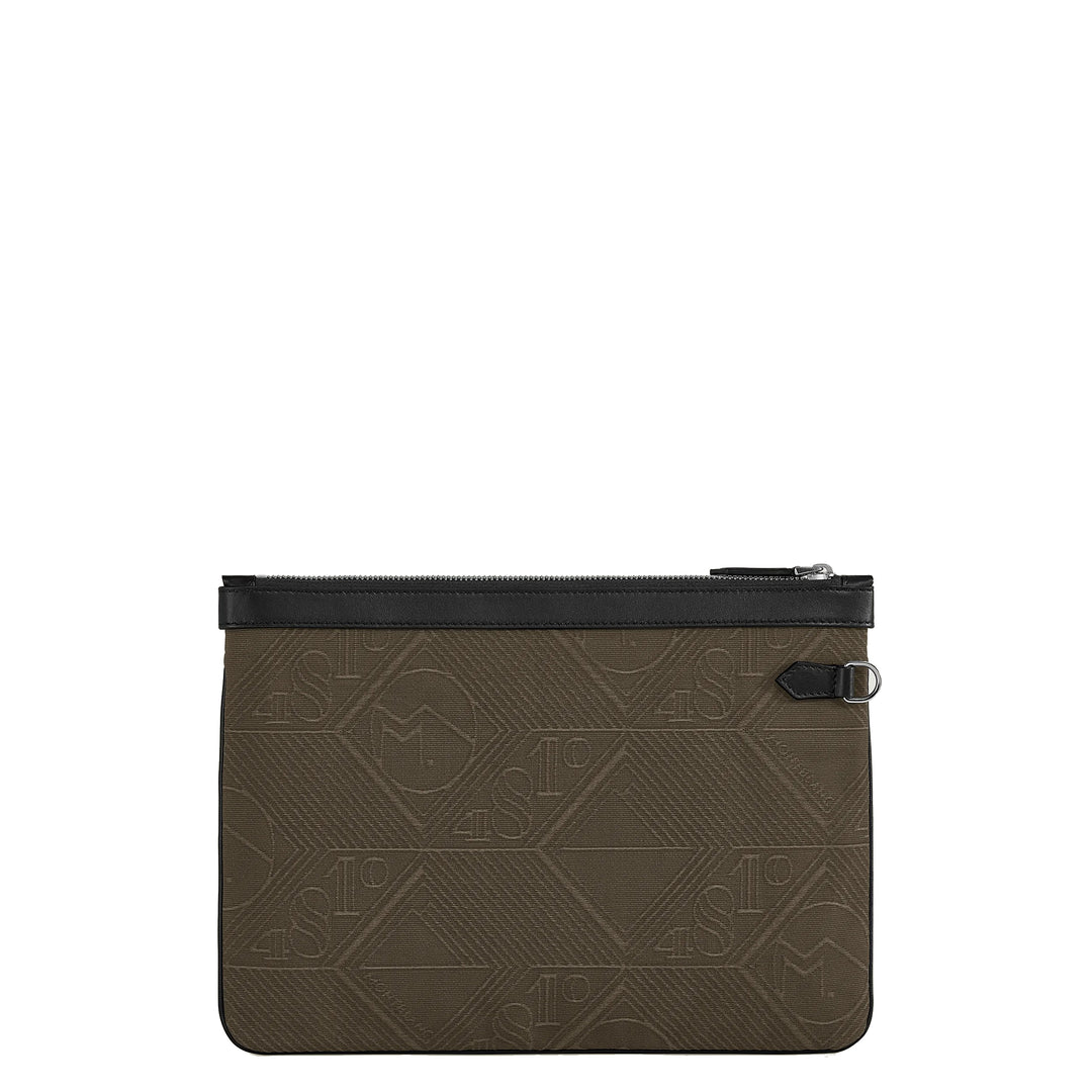 Montblanc clutch bag 4810 khaki green 220262