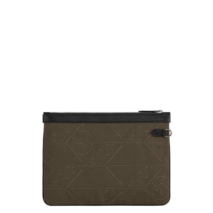 Montblanc clutch bag 4810 khaki green 220262