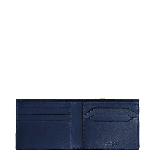 Montblanc 6-pocket wallet in black Meisterstück leather 221320