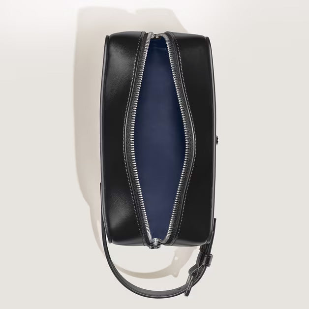Montblanc Meisterstück leather toiletry bag black 220408