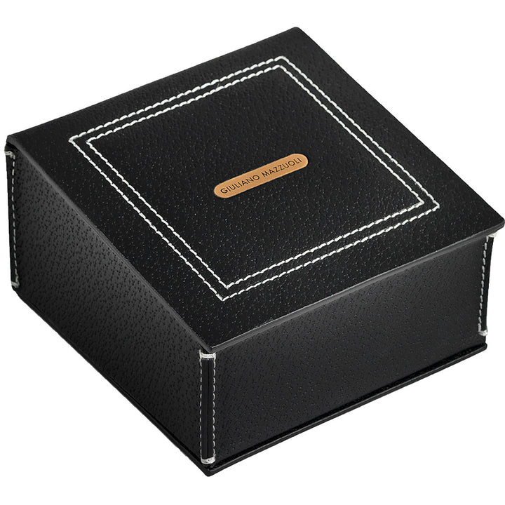Giuliano Mazzuoli Manometer watch 45mm black automatic steel MRP02N