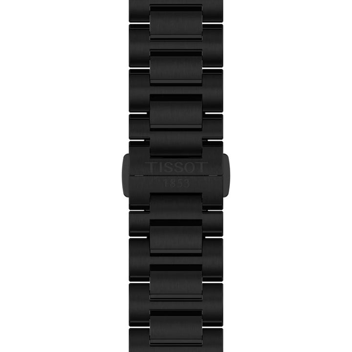Tissot watch PRC 100 Solar 39mm black quartz steel black PVD finish T151.422.33.051.00