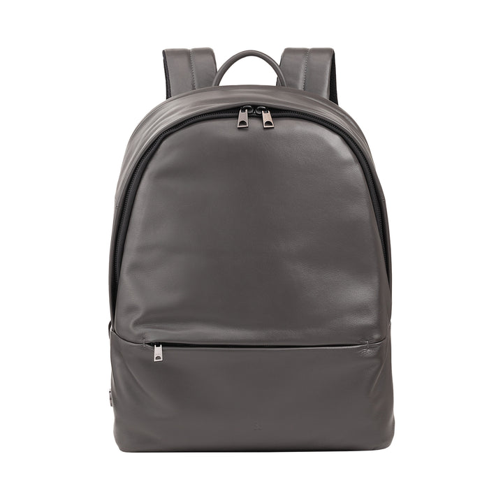 Dudu Leathar Backpack Men Woman Woman Door Doras 15L - Backpack Taistil Galánta agus Oibrigh le Póca Padded le haghaidh ríomhaire glúine (suas le 13 "), strapaí ghualainn inchoigeartaithe agus dearadh dlúth