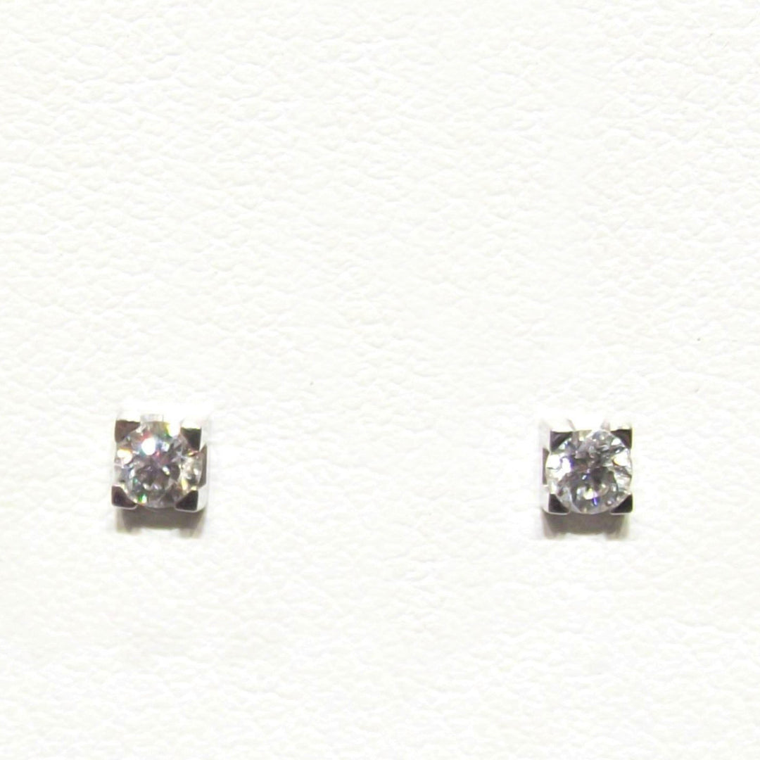 Davite & Delucci झुमके डॉट लाइट 18kt हीरे 0.44ct वी.एस. जी BB8283-44