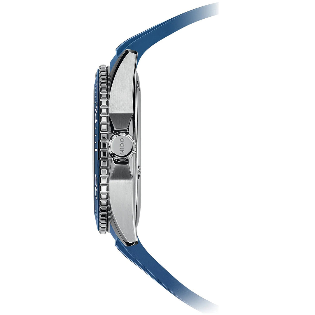 Mido घड़ी महासागर स्टार 200M 42mm नीला स्वत: स्टील M042.430.17.041.00
