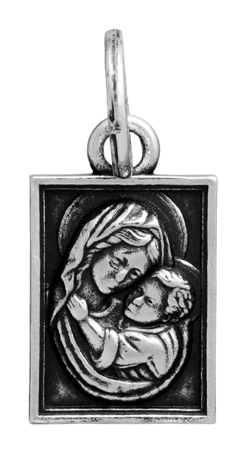 Giovanni Raspini Charm Pendant Madonna le Silver Child 925 11704