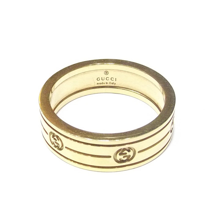 Gucci anello GG oro 18kt misura 19 132813 J8500 8000 - Gioielleria Capodagli
