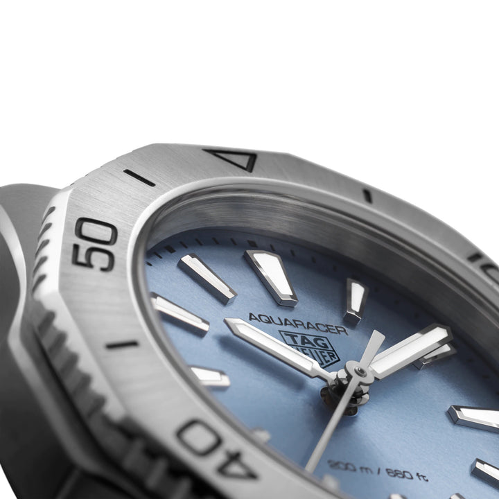 टैग Heuer घड़ी Aquaracer व्यावसायिक 200 30mm नीला क्वार्ट्ज स्टील WBP1415.BA0622