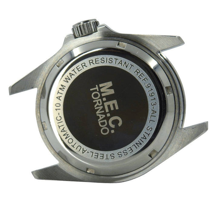 M.E.C. घड़ी TORNADO N 42 मिमी काला स्वचालित स्टील TORNADO N (16)