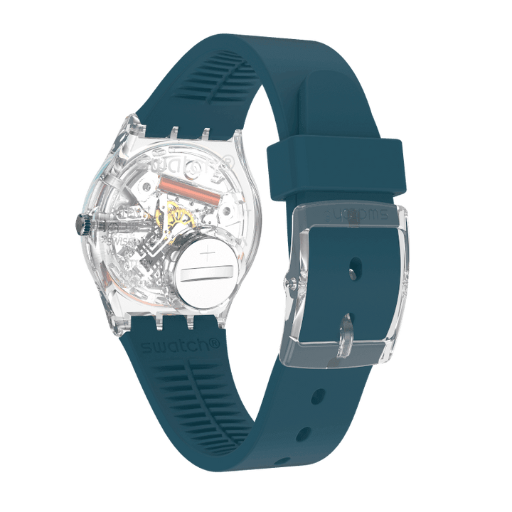 Swatch घड़ी ब्लू Away मूल Gent 34mm GE721