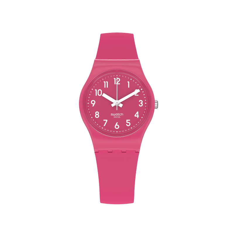 Swatch ar ais go Pink Berry Originals Lady 25mm LR123C