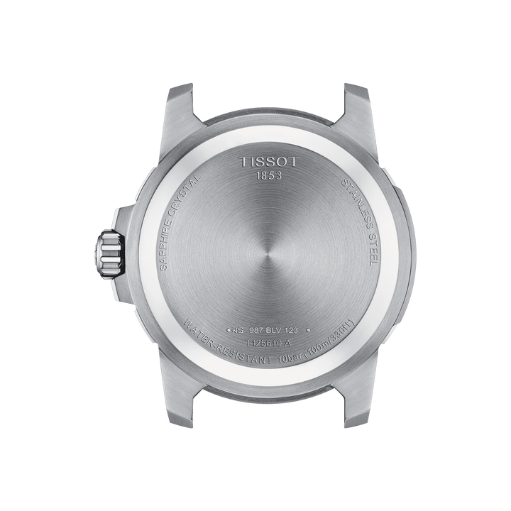 Tissot घड़ी सुपरस्पोर्ट Gent 44mm ग्रे क्वार्ट्ज स्टील T125.610.17.081.00