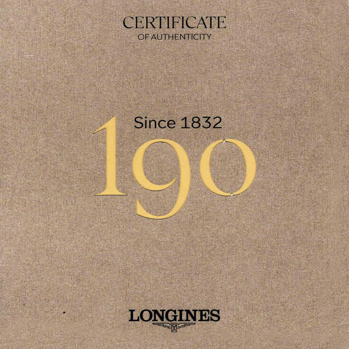 Longines orologio Longines मास्टर संग्रह 190 वीं वर्षगांठ सीमित संस्करण 40mm grigio oro 18kt automatico L2.793.6.72.2