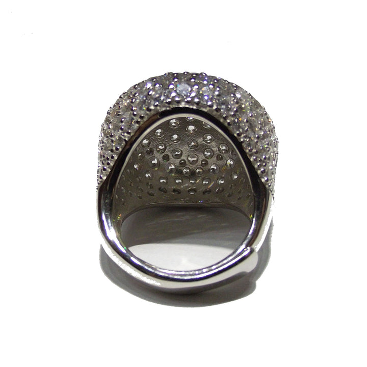 Ring Capodagaglia Morositas Silver 925 Ciúbach Zirconia CPD-Arg-0001-BI