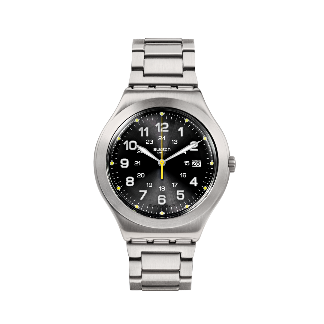Swatch घड़ी HAPPY JOE LIME Again मूल आयरनी बिग क्लासिक 41mm YWS439GC