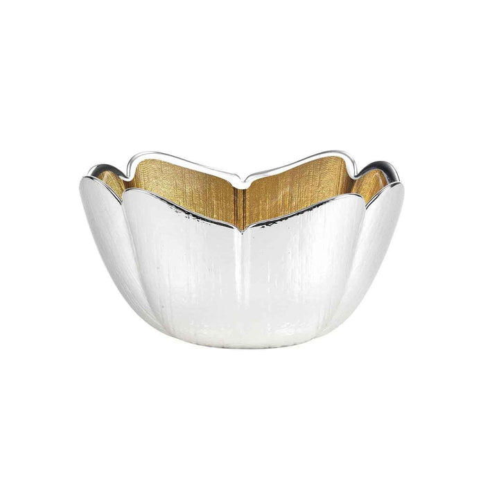 Argenesi coppa in vetro Tulipano 22cm H.10cm Oro 1.753487 - Capodagli 1937