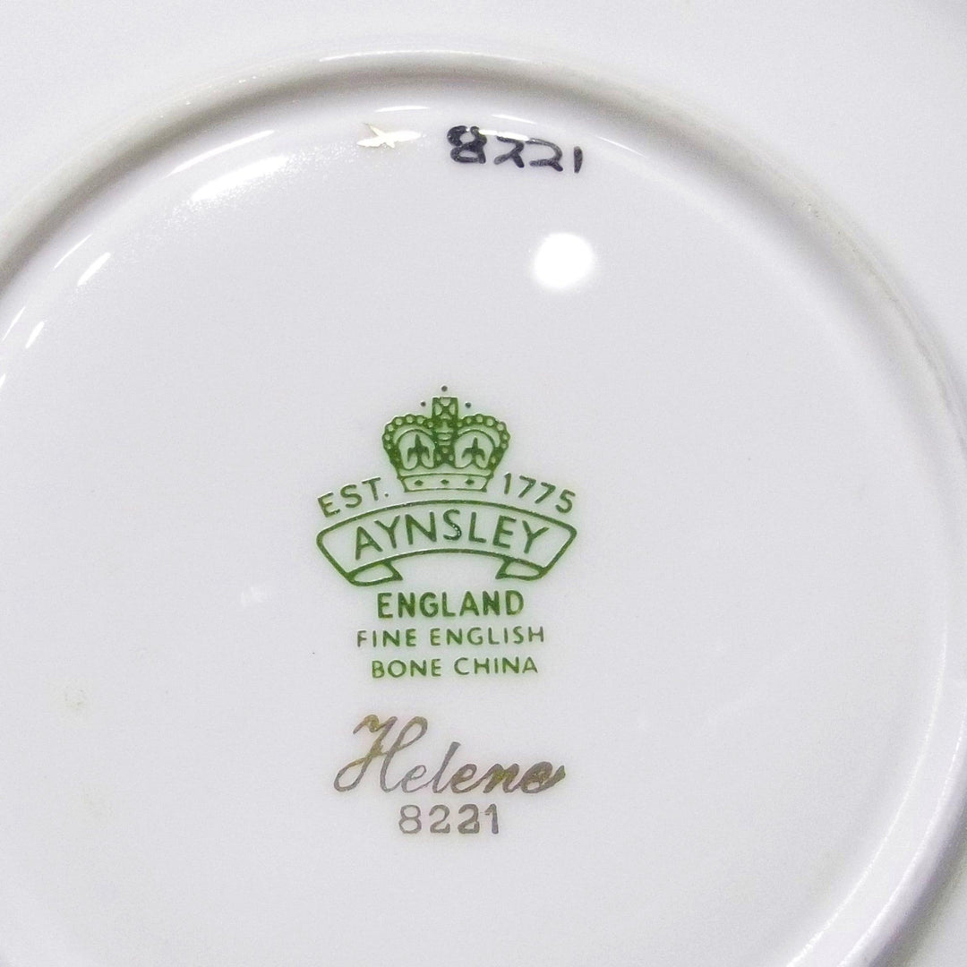 Aynsley England 1 tea cup with pure gold decoration, fine porcelain, English bone china A-0059 - Gioielleria Capodagli