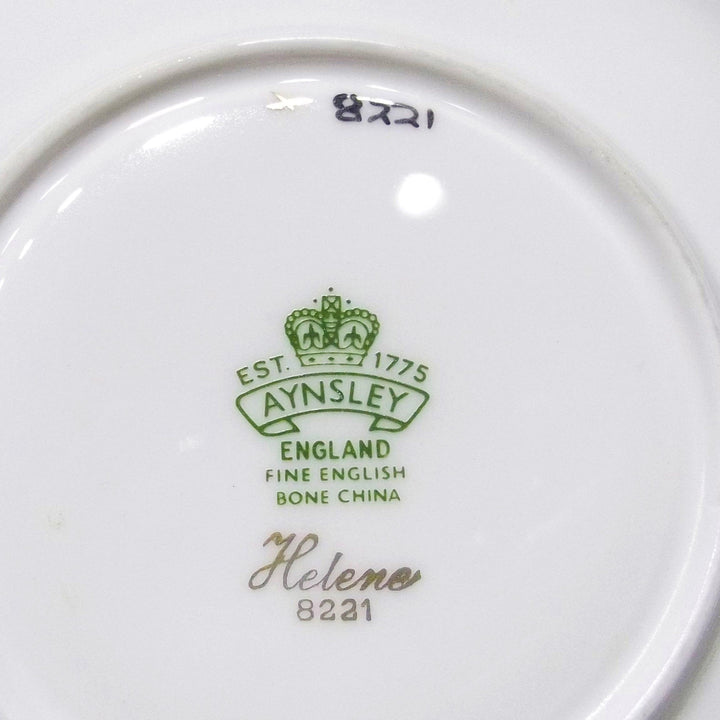Aynsley England 1 tea cup with pure gold decoration, fine porcelain, English bone china A-0059 - Gioielleria Capodagli