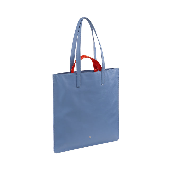 DuDu महिलाओं की बड़ी मुलायम बैग, रंगीन चमड़े की शॉपिंग टोटे बैग, डबल हैंडल, सुरुचिपूर्ण कंधे बैग, विशाल हाथ बैग