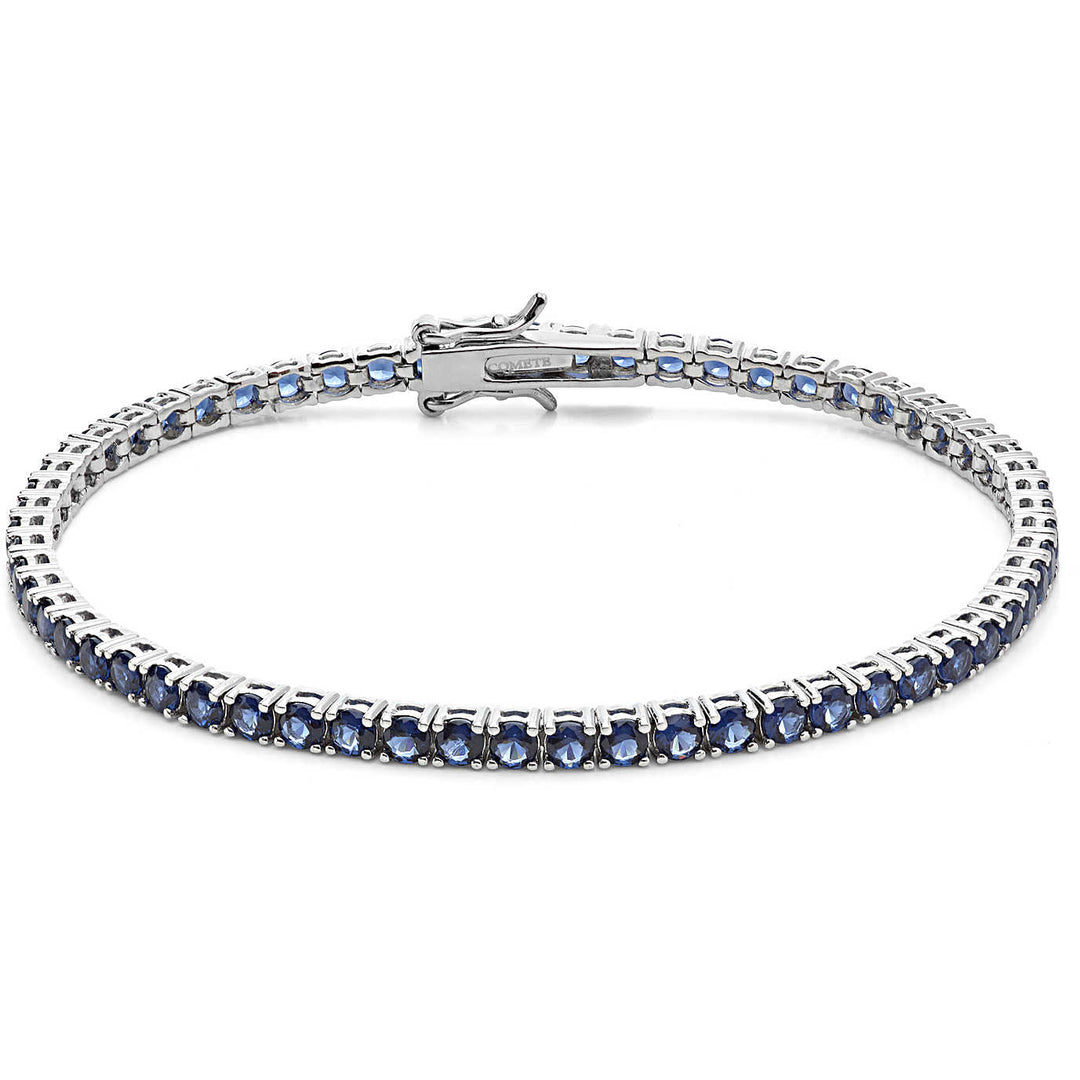 Bracelet Leadóige Airgid Comete 925 Zirconi Blue UBR 988 M18