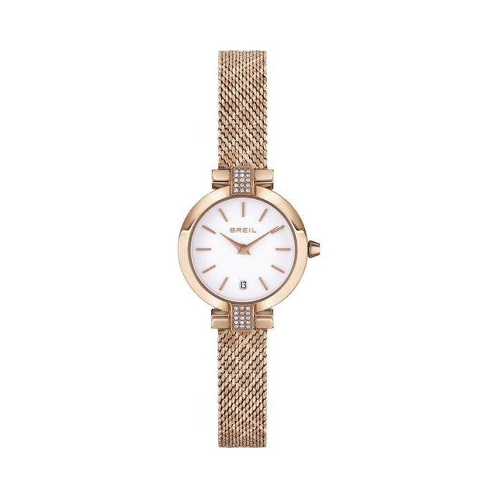 Breil orologio Soul 25mm bianco quarzo acciaio finitura IP rose gold TW1918 - Capodagli 1937