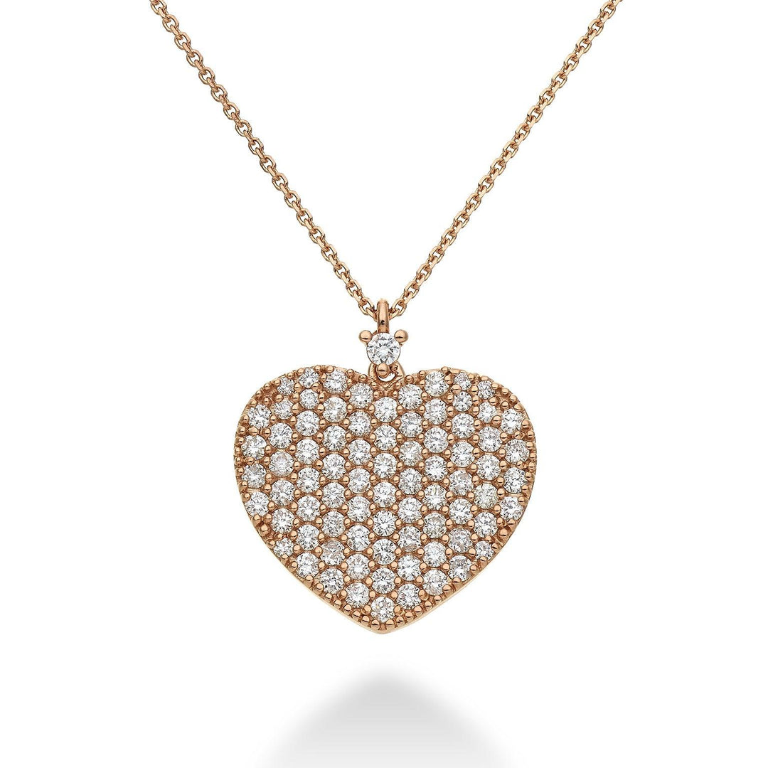 Golay Collana in Oro 18kt cuore piatto big - Capodagli 1937