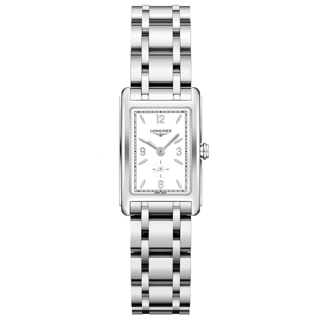 Longines orologio DolceVita 20,80x32mm bianco mat acciaio quarzo L5.255.4.16.6 - Gioielleria Capodagli