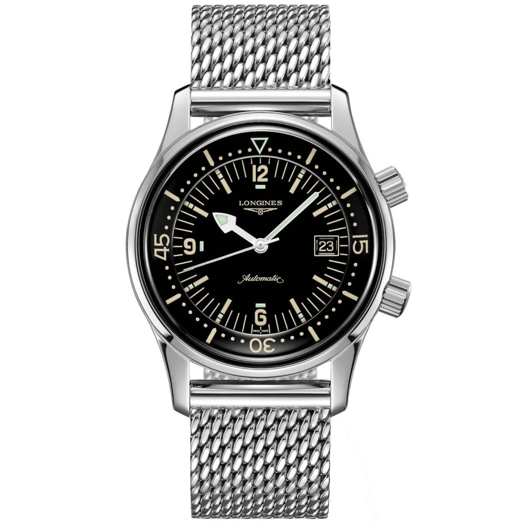 Longines orologio Legend Diver automatico acciaio L3.774.4.50.6 - Gioielleria Capodagli