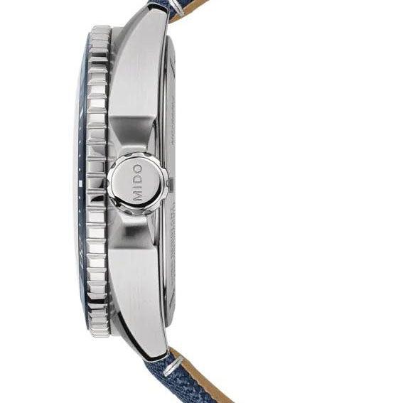 Mido orologio Ocean Star GMT 44mm ceramica blu automatico M026.629.17.051.00 - Gioielleria Capodagli