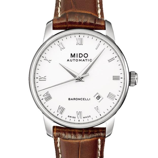 Mido orologio uomo Baroncelli 38mm automatico acciaio M8600.4.26.8 - Gioielleria Capodagli