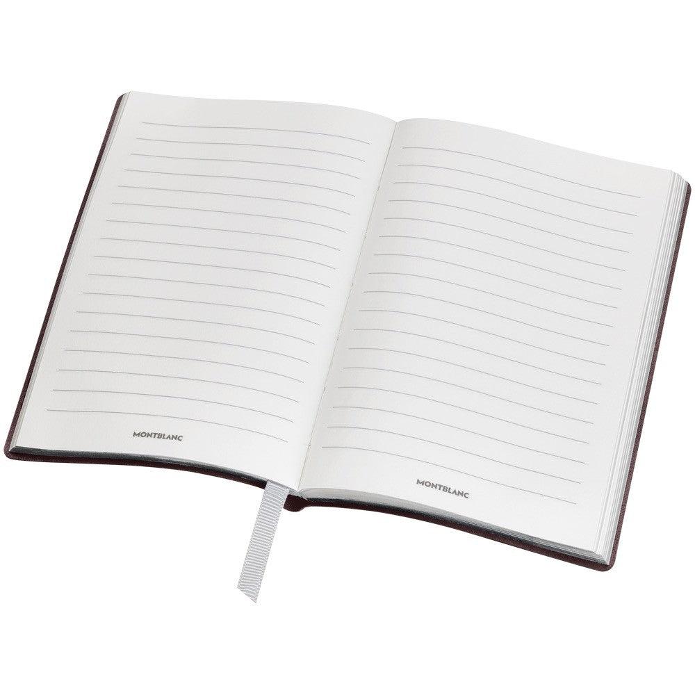 Montblanc blocco note notebook 148 a righe Tobacco ( marrone scuro ) cancelleria di lusso 118038 - Gioielleria Capodagli