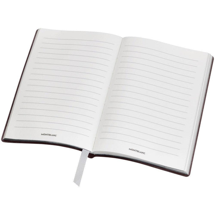 Montblanc blocco note notebook 148 a righe Tobacco ( marrone scuro ) cancelleria di lusso 118038 - Gioielleria Capodagli