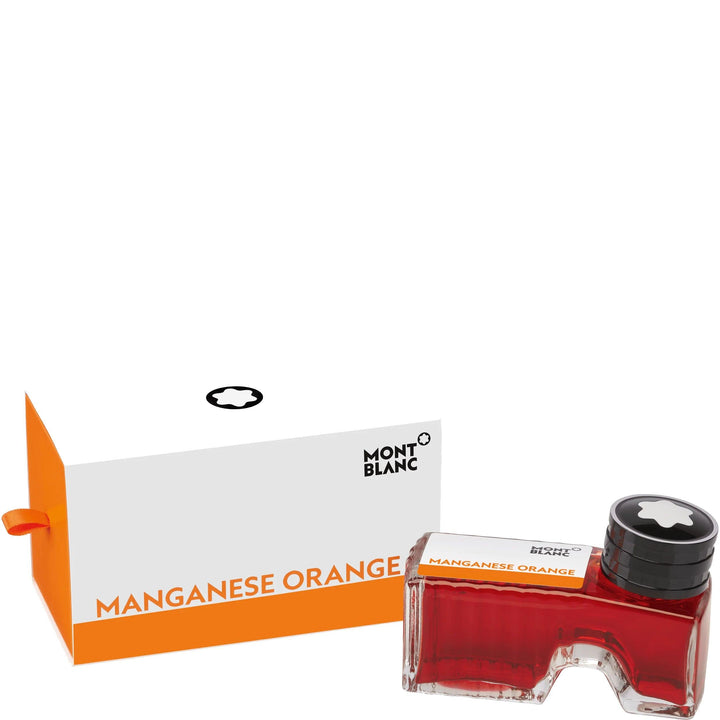 Montblanc boccetta d'inchiostro 60ml arancione manganese 119568 - Gioielleria Capodagli