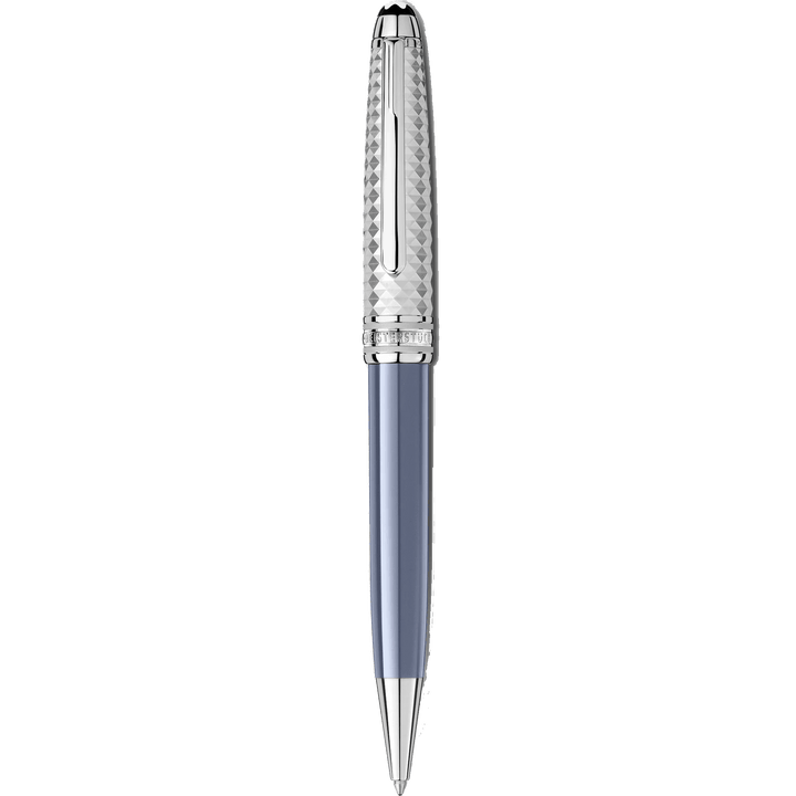 Montblanc penna a sfera Meisterstück Glacier Doué blu 129405 - Capodagli 1937