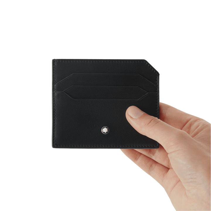 Montblanc porta carte 6 scomparti Meisterstück Selection Soft nero 130049 - Capodagli 1937