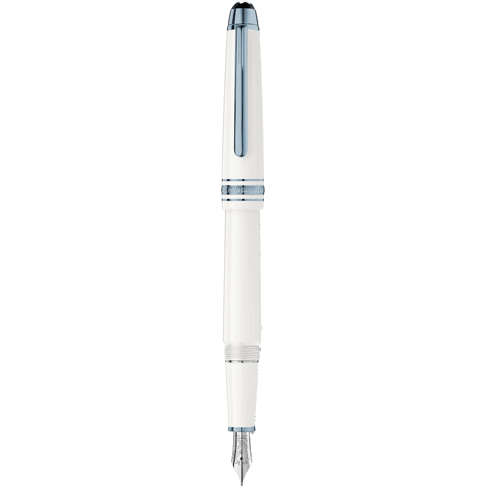 Montblanc stilografica Meisterstück Glacier Classique bianca punta M 129399 - Capodagli 1937