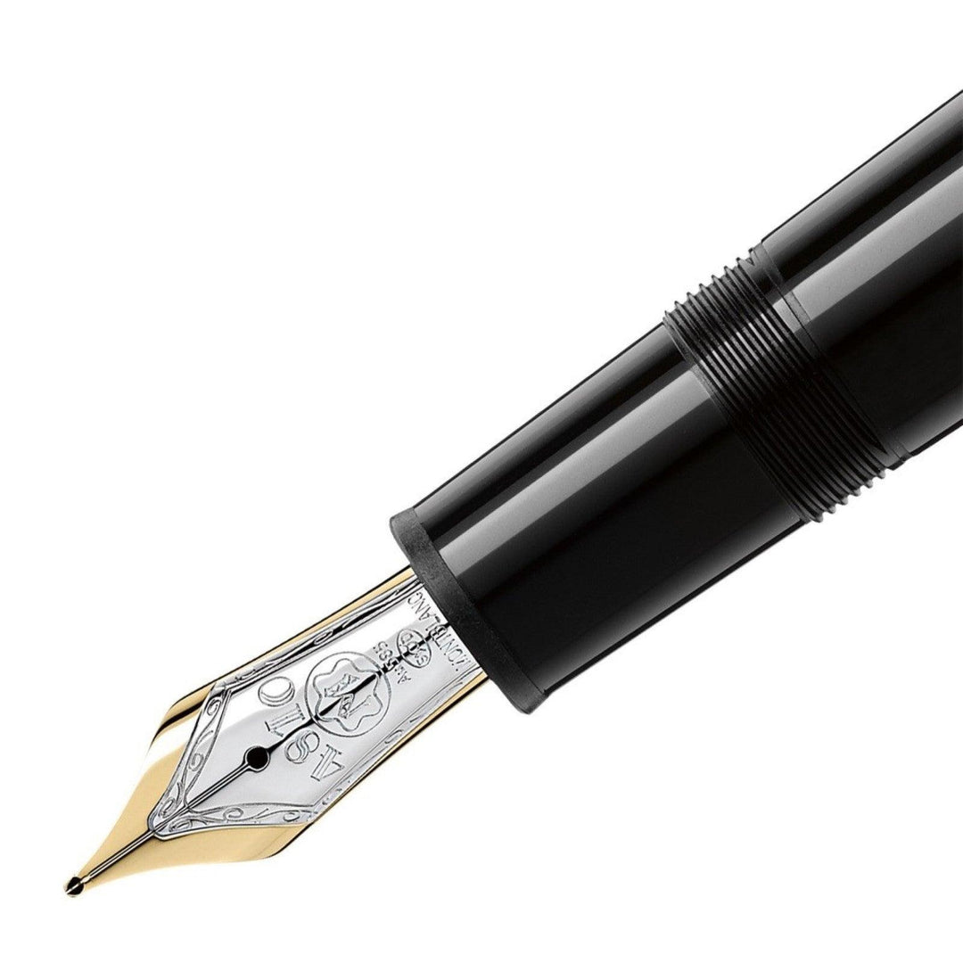 Montblanc stilografica Meisterstuck Platinum Legrand Traveller punta M 114226 - Gioielleria Capodagli