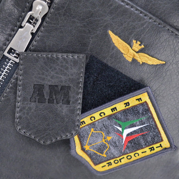 Aeronautica Military बैकपैक पुरुषों की डोर PC लाइन पायलट AM476-AN