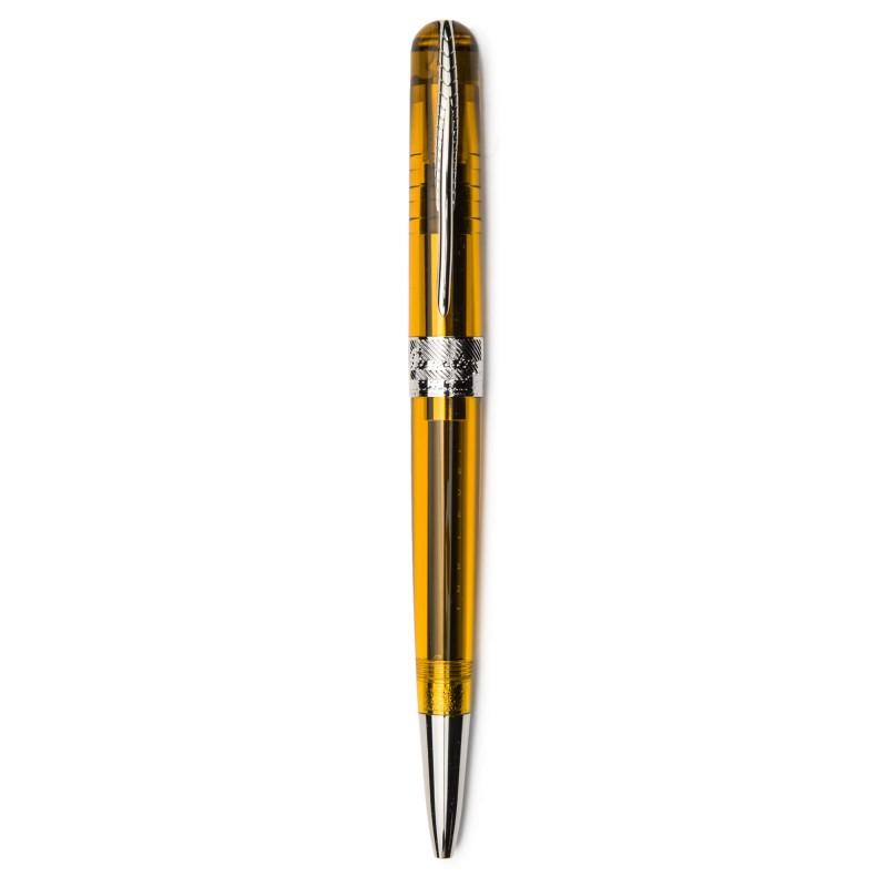 Pineider penna sfera Avatar UR Demo Metal Ballpoint Amber PP3403439 - Capodagli 1937