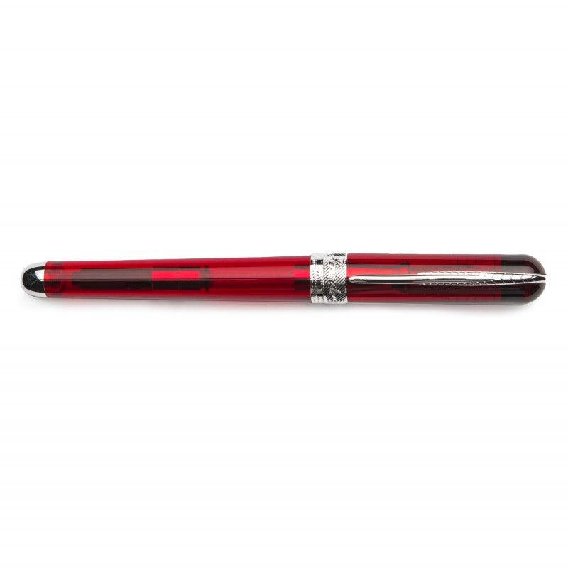 Pineider penna stilografica Avatar UR Demo Metal FB Wine Red PP3401378 - Capodagli 1937