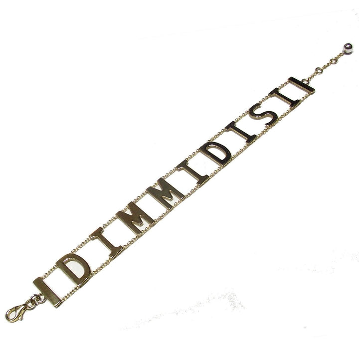 Pinomarino bracciale DimmiDiSi 18,5cm oro 18kt BR-OR-0001 - Gioielleria Capodagli