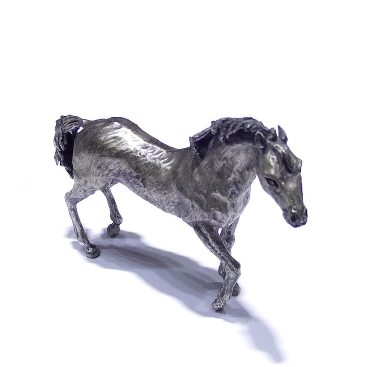 Roselli Argenteria statua di cavallo 510,7g argento massiccio 925 A/ST001 - Gioielleria Capodagli