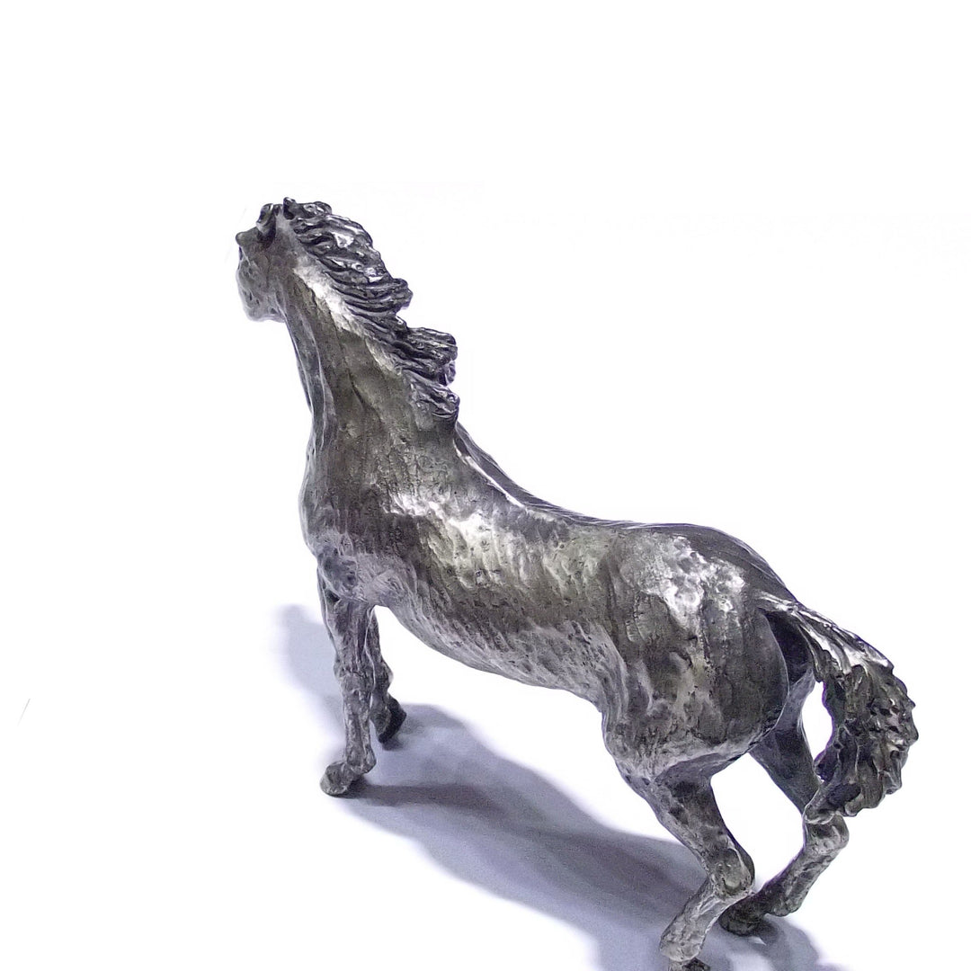 Roselli Argenteria statua di cavallo 510,7g argento massiccio 925 A/ST001 - Gioielleria Capodagli