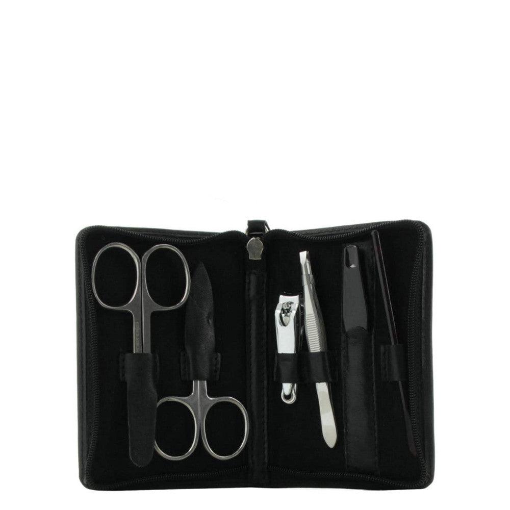 Set manicure Friedrich23 con zip Black 72003-2 - Capodagli 1937