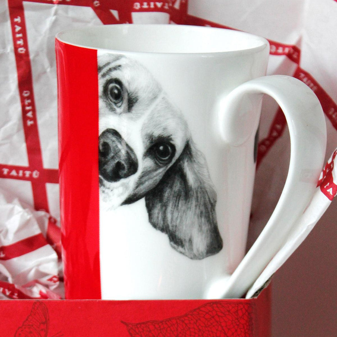 Taitù mug Dogs Best Friends collection porcellana fine bone china 14-1-4 DOGS - Capodagli 1937