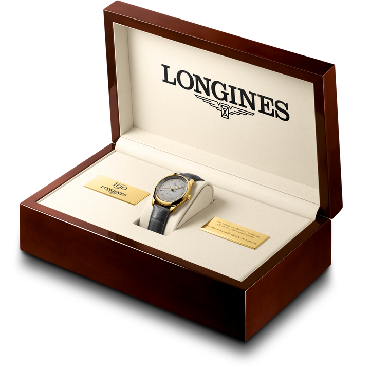 Longines orologio Longines मास्टर संग्रह 190 वीं वर्षगांठ सीमित संस्करण 40mm grigio oro 18kt automatico L2.793.6.72.2