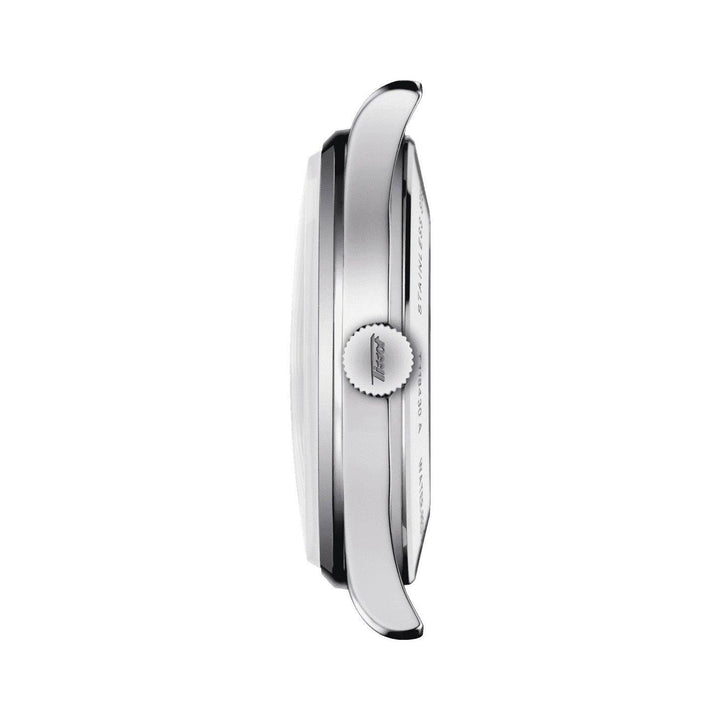 Tissot watch Heritage Visodate Powermatic 80 42mm silver automatic steel T118.430.11.271.00 - Gioielleria Capodagli