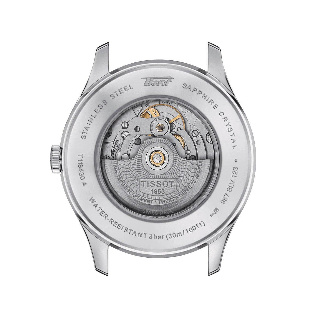 Tissot watch Heritage Visodate Powermatic 80 42mm silver automatic steel T118.430.11.271.00 - Gioielleria Capodagli